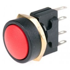 Push Button Switch, SPDT-NO/NC, Panel Mount, Momentary