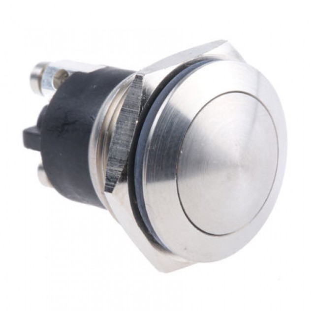 Push Button Switch, IP68, SP, Panel Mount, Momentary