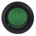 IP40 Illuminated Green DPST Rocker Switch, On-Off, 6 A @ 250 V ac 20.2mm