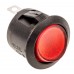 Illuminated Red SPST Rocker Switch, On-Off, 6 A@ 250 V ac +125°C -25°C 19.4mm