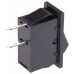 Black SPST Rocker Switch, On-Off, 16 A@ 250 V ac 27.2mm 12.2mm