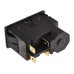 IP54 DPST Rocker Switch, On-Off, 16 A@ 230 V ac 45.2mm 21.7mm