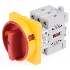 3 Pole Base, DIN Rail Mount Non-Fused Switch Disconnector, 32 A, 15 kW, IP66