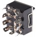 Toggle Switch 4PDT On-On, 20 A, Panel Mount