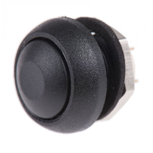 Push Button Switch, IP67, SPST-NO, Momentary