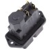 Push Button Switch, DPST, Flange, On-Off