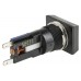 Push Button Switch, 16mm, SP-NO/NC, Panel Mount, Latching , Illuminated