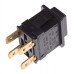 Push Button Switch, DP, Panel Mount, On-Off