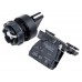 2 positions 90° Rotary Switch, 600 V ac/dc, 0.55 (dc) A, 6 (ac) A, Handle, Stay Put