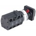 4 positions 90° Rotary Switch, 10 A, Handle, Stay Put