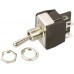 Toggle Switch DPST On-Off, 10 A@ 24 V dc, 15 A@ 250 V ac, Panel Mount