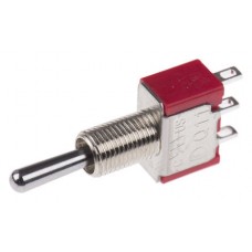 Toggle Switch SPDT On-Off-On, 5 A, Panel Mount