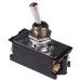 Toggle Switch DPST On-Off, 10 A@ 125 V ac/dc, Panel Mount