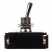 Toggle Switch DPST On-Off, 10 A@ 125 V ac/dc, Panel Mount