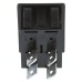 DPST Rocker Switch, On-Off, 16 A@ 250 V ac 30mm 22mm