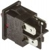 Illuminated DPST Rocker Switch, On-Off, 15 A@ 250 V ac 19.4mm 12.9mm