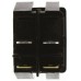 IP44 Black DPST Rocker Switch, On-Off, 16 A@ 250 V ac 30mm 22.1mm