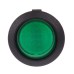 Illuminated Green SPST Rocker Switch, On-Off, 10 A@ 12 V dc +125°C -25°C 19.4mm