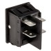 Illuminated Red DPST Rocker Switch, On-Off, 20 A @ 250 V ac 30.2mm 22mm