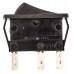 Black SPDT Rocker Switch, On-Off-On, 16 A@ 250 V ac 30mm 11mm