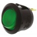 Illuminated Green SPST Rocker Switch, On-Off, 16 A @ 250 V ac 20.2mm