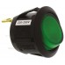 Illuminated Green SPST Rocker Switch, On-Off, 16 A @ 250 V ac 20.2mm