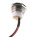 Push Button Switch, IP67, SPST-NO, Panel Mount, Momentary , Illuminated, LED Blue