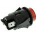 Push Button Switch, DP, Panel Mount, Latching , Illuminated, LED Red