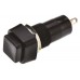 Push Button Switch, 12mm, SPST, Panel Mount, Momentary