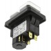 Push Button Switch, IP65, 21.7 x 45.2mm, DP, Panel Mount, On-Off