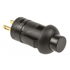 Push Button Switch, 8mm, SPST, Panel Mount, Momentary