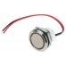 Push Button Switch, IP67, SPST-NO, Panel Mount, Momentary , Illuminated, LED Red